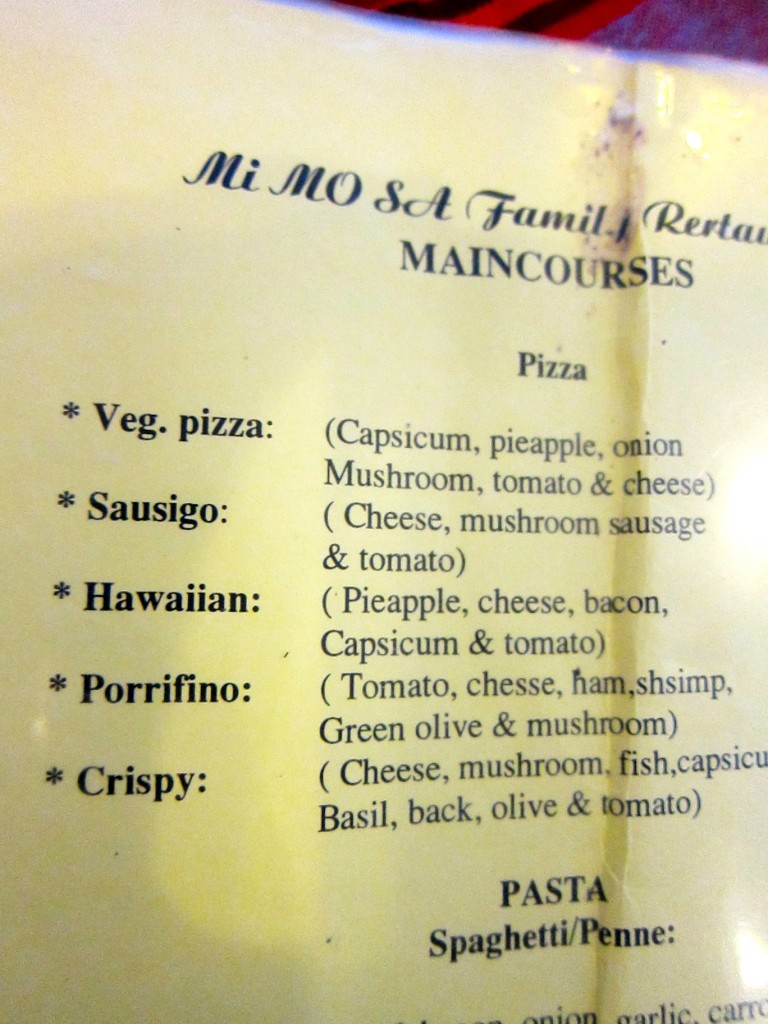 Lost in Engrish Translation 2 - Food menu items 