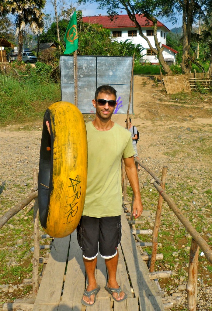 Tubing in Vang Vieng, Laos