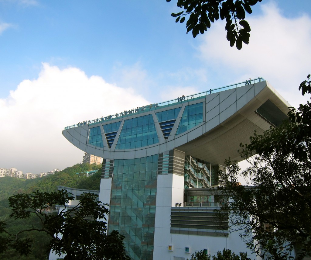 'The Peak' overlooking Hong Kong 