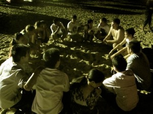 XiChong Beach at Nanao Island - Chinese Duck Duck Goose!